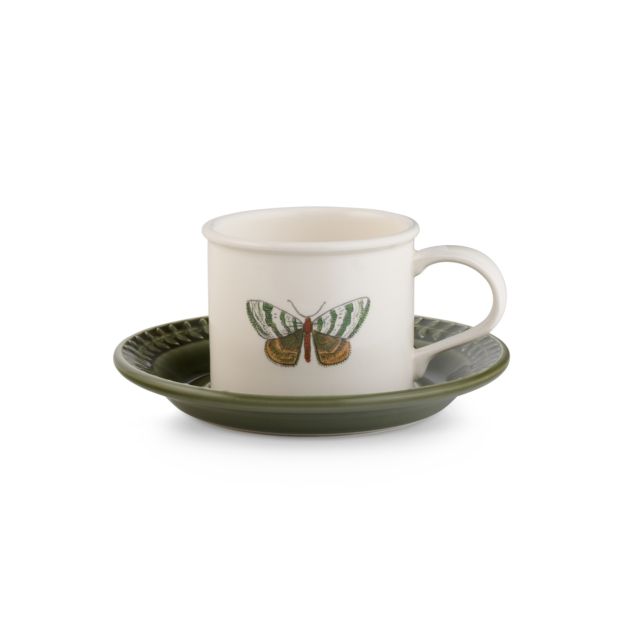 Botanic Garden Harmony Papilio Emerald Breakfast Cup and Saucer image number null